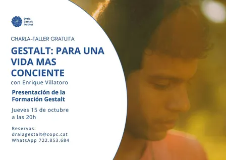 Gestalt: para una vida más consciente | Charla-taller gratuita
