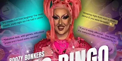 Jenna G Boozy Bingo