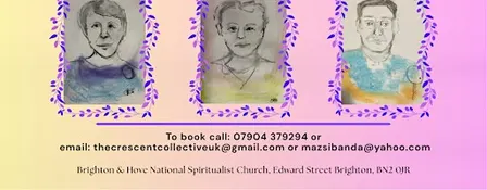 Mediumship and Spirit Art Dem - Stephen Tickle CSNU (d&s) & Sarah Taverner