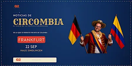 Daniel Samper Ospina - Circombia - Frankfurt