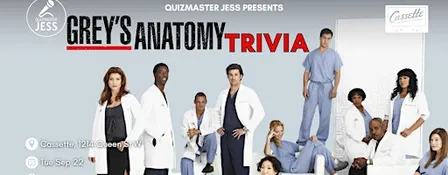 Grey's Anatomy Trivia at Cassette (Seasons 1-12)