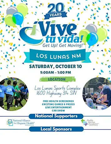 ¡Vive Tu Vida! Get Up! Get Moving! Community Event