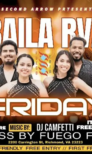 (August CANCELLED) Bailamos RVA Latin Social at Second Arrow