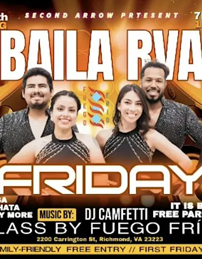 (August CANCELLED) Bailamos RVA Latin Social at Second Arrow