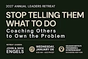 2027 Annual Leaders Retreat
