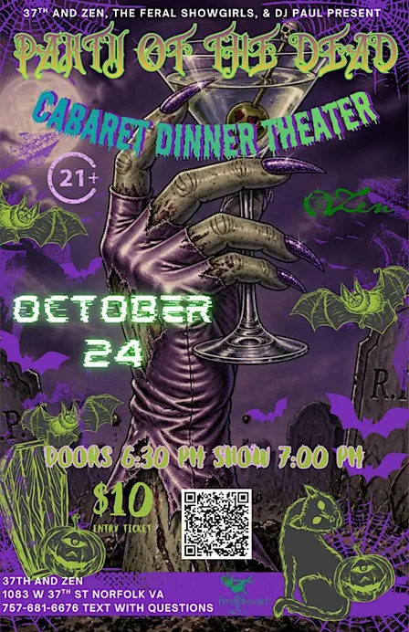 Cabaret Dinner Theater: Party of the Dead Edition!