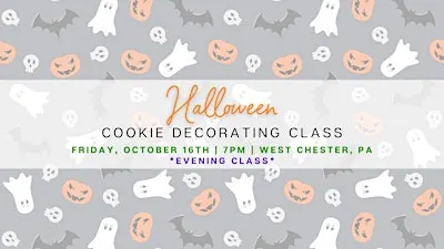 Halloween Cookie Decorating Class - FRIDAY 10/16