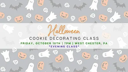 Halloween Cookie Decorating Class - FRIDAY 10/16