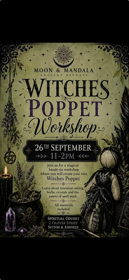 Witches poppet workshop