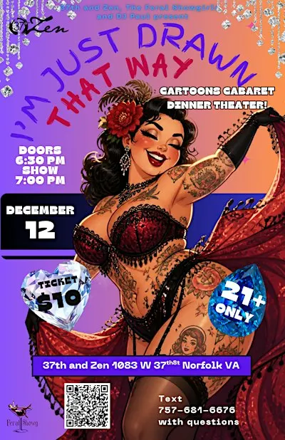 Cabaret Dinner Theater: I'm Just Drawn That Way Edition!