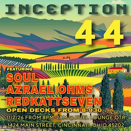 Inception 44 featuring Soul, Azrael Ohms and redkattseven