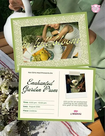 In Full Bloom: An Enchanted Garden Prom