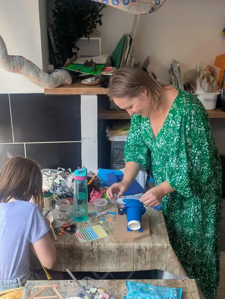 Summer Holiday Workshops | Recycled & Mixed Media Art at The Makery