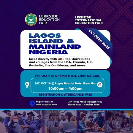 Lekkside International Education Fair -Lagos Island October 2026