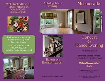 Mesmerado Concert & Dance Evening