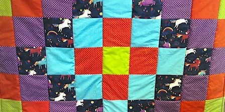 Beginner's Machine Patchwork – Lap / Cot Quilt