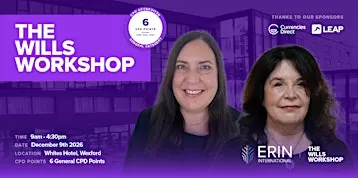 The Wills Workshop CPD Event - Wexford