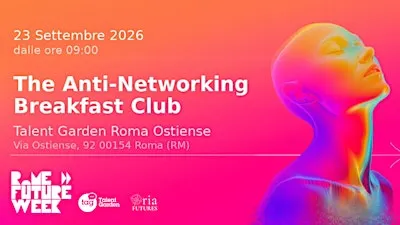 The Anti-Networking Breakfast Club