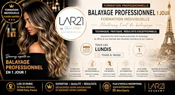 Formation Balayage Professionnel 1 Jour à Paris | LAR 21 Academy