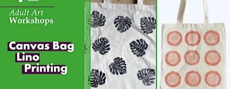 Canvas Bag Lino Printing Workshop