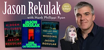 Jason Rekulak with Hank Phillippi Ryan