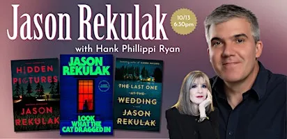 Jason Rekulak with Hank Phillippi Ryan