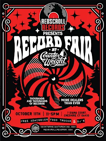 Redscroll Records Presents: Record Fair at Counter Weight