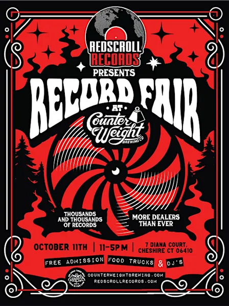 Redscroll Records Presents: Record Fair at Counter Weight