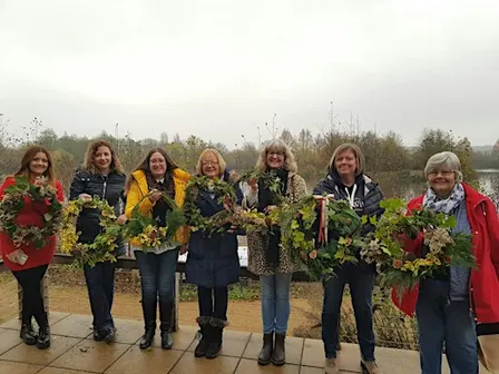 Festive Wreath Making Workshop (morning) - Nature Discovery Centre, Sunday 6 December