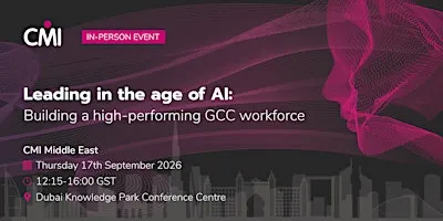 Leading in the age of AI: Building a high-performing GCC workforce