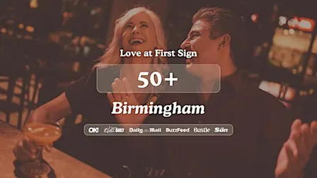50+ Singles Night at The Alchemist Brindley Place Birmingham | Love at First Sign