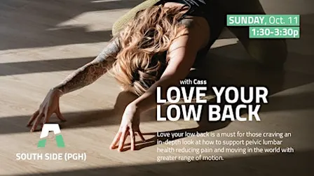 Love Your Low Back - Yoga Workshop