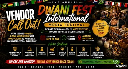 Vendor Call Out- International Music Festival (2nd Annual Dwani Fest)