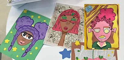 Paper Portraits at the Library