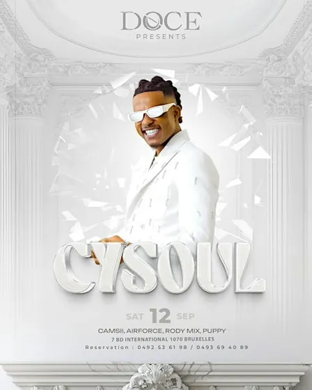 CYSOUL LIVE  IN BRUSSELS