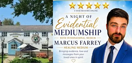 Marcus Farrey Healing Medium Presents A Night Of Mediumship