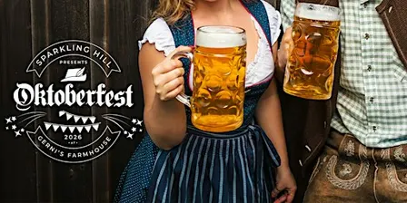 Oktoberfest 2026 at Gerni's Farmhouse | Sparkling Hill Resort - Adult 16+