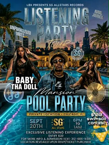 SG ALLSTAR RECORDS INDOOR POOL PARTY