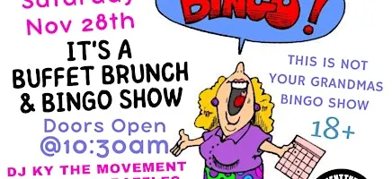Not Your Grandma's Comedy Bingo Brunch in Johnston RI