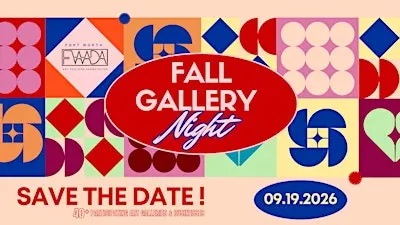 FWADA Fall Gallery Night Open Studios Night Demonstration