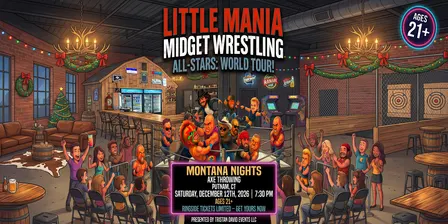 Little Mania Wrestling: Big Action, Tiny Wrestlers! Putnam, CT!