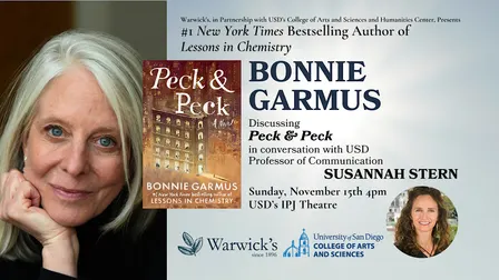 Bonnie Garmus discussing PECK & PECK