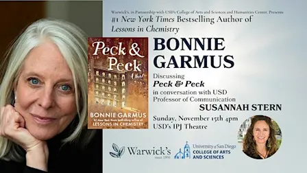 Bonnie Garmus discussing PECK & PECK
