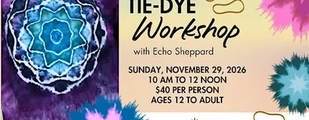 Tie Dye Workshop: Mandala Method