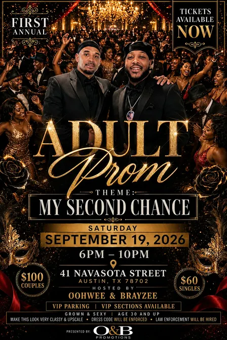 First Annual Adult Prom: My Second Chance