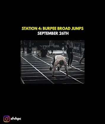 HYROX Clinic Series - Station 4: Burpee Broad Jumps