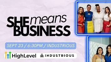 She Means Business: Systems & Scaling Without Burning Out