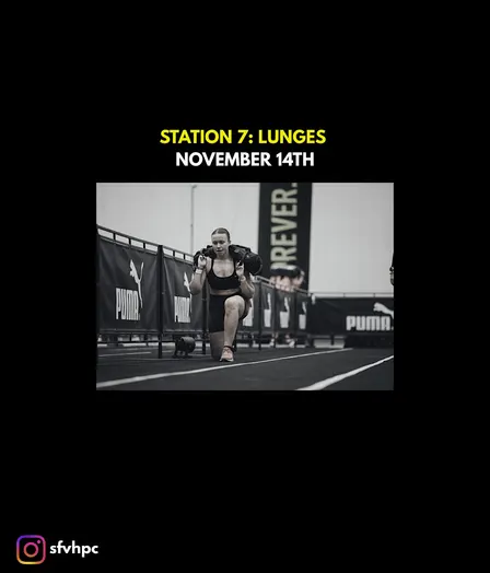 HYROX Clinic Series - Station 7: Lunges