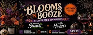 Blooms & Booze | Halloween Flower Bar Night