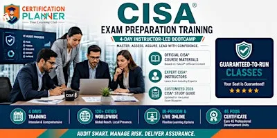 Louisville CISA Training | Official ISACA Study Materials | Confirmed